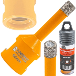 OTWORNICA DIAMENTOWA 8mm KORONKA WIERTŁO M14 DO GRESU PŁYTEK GLAZURY