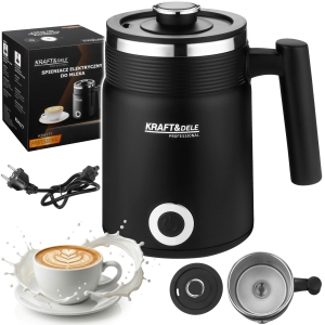 SPIENIACZ ELEKTRYCZNY DO MLEKA PODGRZEWACZ 500W 300ML DO KAWY 2 MIESZADŁA