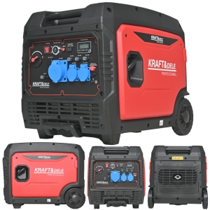 AGREGAT PRĄDOTWÓRCZY 6,7KW 230V USB INWERTEROWY GENERATOR PRĄDU BENZYNA