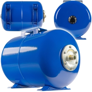 ZBIORNIK HYDROFOROWY 50L POZIOMY PRZEPONOWY DO POMPY WODY 1 CAL