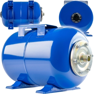 ZBIORNIK HYDROFOROWY 24L POZIOMY PRZEPONOWY DO POMPY WODY 1 CAL
