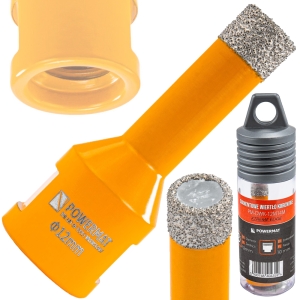 OTWORNICA DIAMENTOWA 12mm KORONKA WIERTŁO M14 DO GRESU PŁYTEK GLAZURY
