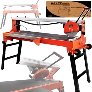 PRZECINARKA DO GLAZURY PŁYTEK PILARKA 1200mm 2200W NA MOKRO TARCZA 230mm