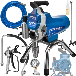 AGREGAT MALARSKI PISTOLET HYDRODYNAMICZNY NATRYSKOWY 1500W 2,3L/min DYSZA