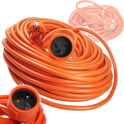 PRZEDŁUŻACZ OGRODOWY DO KOSIARKI KABEL BUDOWLANY DO OGRODU 20M 3x2,5mm