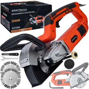 BRUZDOWNICA ELEKTRYCZNA 2850W M14 125mm ERGONOMICZNA BUDOWLANA 5000rpm
