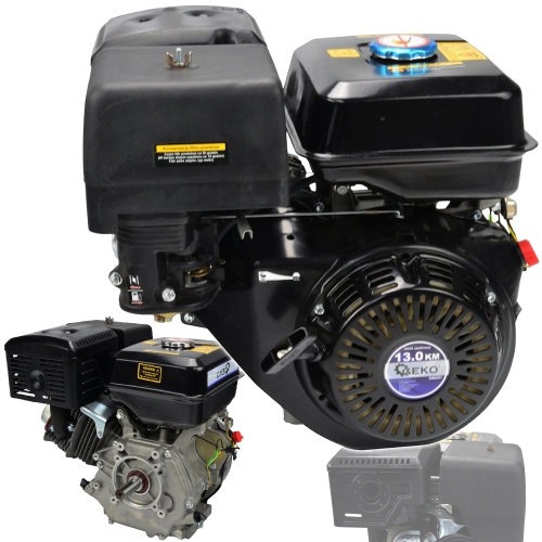SILNIK SPALINOWY CZTEROSUWOWY OHV 13KM 3600rpm WAŁEK 25mm
