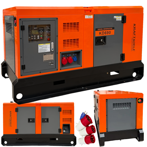 AGREGAT PRĄDOTWÓRCZY DIESEL GENERATOR PRĄDU 25300W 220/380V 3 FAZOWY 4-SUW 