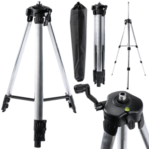 STATYW DO POZIOMICY LASEROWEJ TRÓJNÓG DO LASERA TRIPOD 52-150cm GWINT 5/8"