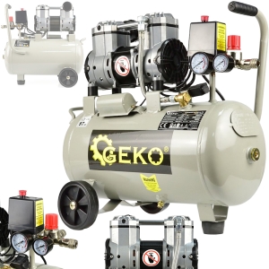 KOMPRESOR BEZOLEJOWY SPRĘŻARKA POWIETRZA 24L 980W 230V/50Hz 8 bar