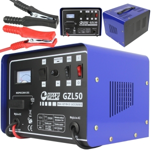 PROSTOWNIK SAMOCHODOWY DO AKUMULATORÓW 12V 24V ZESPÓŁ PROSTOWNIKOWY GZL-50