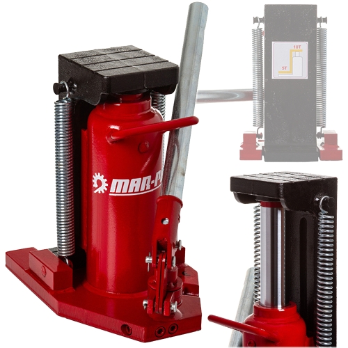 PODNOŚNIK HYDRAULICZNY MASZYNOWY PAZUROWY KOLEJOWY 10T TIR 1000kg