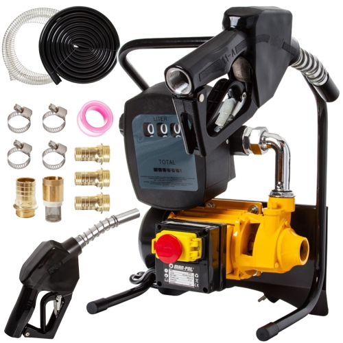 DYSTRYBUTOR POMPA PALIWA OLEJU NAPĘDOWEGO MINI CPN 2200W 40l/min LICZNIK