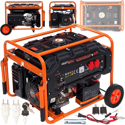 AGREGAT PRĄDOTWÓRCZY GENERATOR PRĄDU 5500W 15KM MIEDŹ 4-SUW 230V BENZYNA