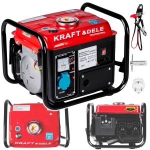AGREGAT PRĄDOTWÓRCZY GENERATOR PRĄDU 1200W 2KM 230V/50Hz BENZYNA 2-SUW 