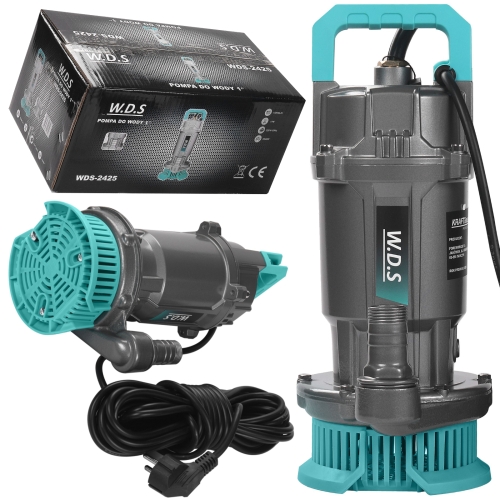 POMPA ZANURZENIOWA DO WODY CZYSTEJ I LEKKO ZABRUDZONEJ 15000 L/H 2200W
