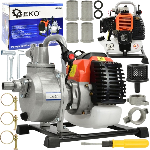 POMPA SPALINOWA DO WODY 1" CAL 3,5KM MOTOPOMPA 300L/min 2-SUW