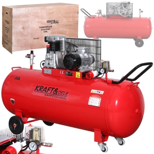 KOMPRESOR OLEJOWY SPRĘŻARKA POWIETRZA 300L 9,5kW 8 BAR 400V/50Hz REDUKTOR 	