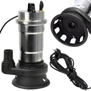 POMPA Z ROZDRABNIACZEM DO WODY BRUDNEJ 550W WQD 10-8-0,55 NIKIEL 17000L/H
