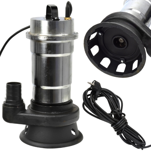 POMPA Z ROZDRABNIACZEM DO WODY BRUDNEJ 550W WQD 10-8-0,55 NIKIEL 17000L/H