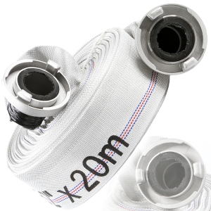 WĄŻ PRZEWÓD STRAŻACKI DO WODY BRUDNEJ CZYSTEJ SZAMBA 2" 20M 52mm