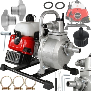 POMPA SPALINOWA DO WODY 1" MOTOPOMPA SILNIK SPALINOWY 8000L/h 2kW