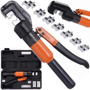 PRASKA HYDRAULICZNA RĘCZNA DO ZACISKANIA KOŃCÓWEK PRZEWODÓW LIN 4-70MM