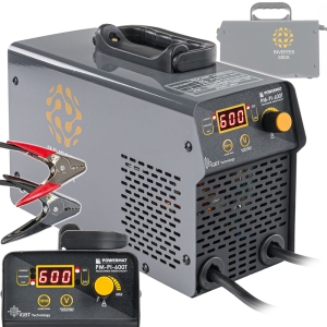 PROSTOWNIK AKUMULATOROWY INWERTOROWY Z ROZRUCHEM 600A 12/24V ŁADOWARKA 80A