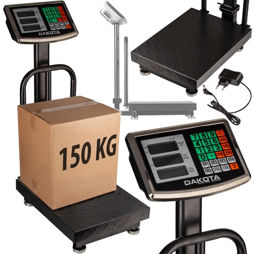 WAGA MAGAZYNOWA SKLEPOWA ELEKTRONICZNA LCD 150KG