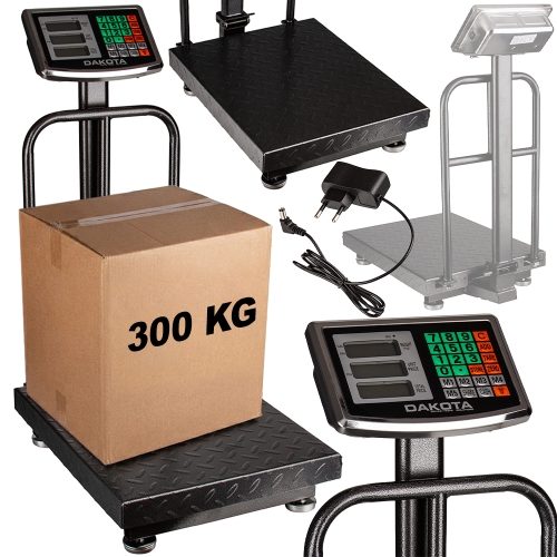 WAGA MAGAZYNOWA SKLEPOWA ELEKTRONICZNA LCD 300KG