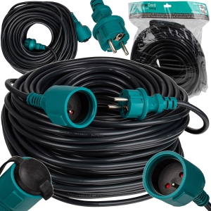 PRZEDŁUŻACZ 50M OGRODOWY DO KOSIARKI BUDOWLANY DŁUGI 230V 3x1,5mm 16A 3500W