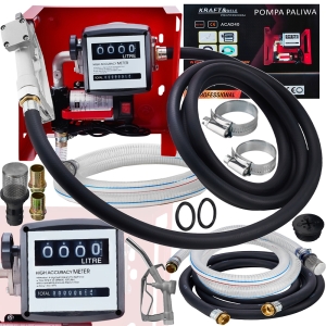 POMPA PALIWA MINI CPN DYSTRYBUTOR 375W 40L/min DIESEL OLEJ NAPĘDOWY NAFTA
