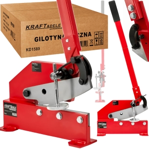 GILOTYNA RĘCZNA 8" DO BLACHY STALOWEJ PRĘTÓW NOŻYCE 20cm