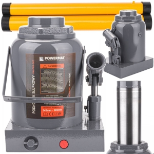 PODNOŚNIK SAMOCHODOWY HYDRAULICZNY SŁUPKOWY BUTELKOWY LEWAREK 50T 385mm