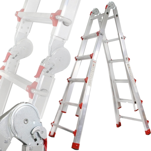 DRABINA PRZEGUBOWA TELESKOPOWA WIELOFUNKCYJNA 4x5 UNIWERSALNA 452cm