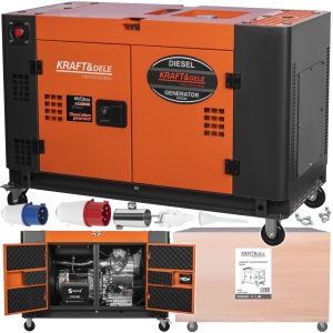 AGREGAT PRĄDOTWÓRCZY GENERATOR PRĄDU 20kW 20000W 230V/400V 3-FAZOWY DIESEL
