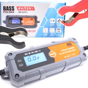 PROSTOWNIK ELEKTRONICZNY ŁADOWARKA 6V 12V AGM GEL