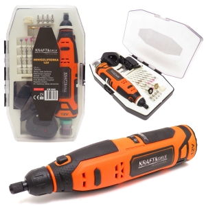 MINI SZLIFIERKA 12V REGULACJA OBROTÓW 55 AKCESORIÓW GRAWEROWANIE +KLUCZE