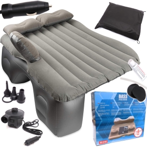 DMUCHANY MATERAC ŁÓŻKO DO SAMOCHODU AUTA + POMPKA