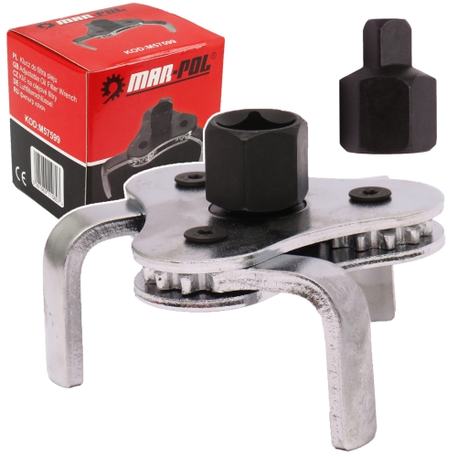 KLUCZ DO FILTRA OLEJU TRÓJRAMIENNY PŁASKI 1/2''