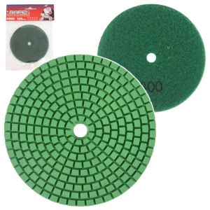 KRĄŻEK ŚCIERNY DIAMENTOWY POLERSKI RZEP 100MM P800 DO GRESU