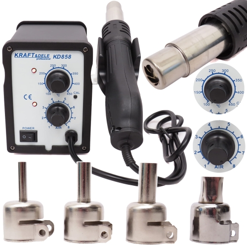 SPAWARKA DO PLASTIKU ZGRZEWARKA 4 DYSZE 700W 450°C