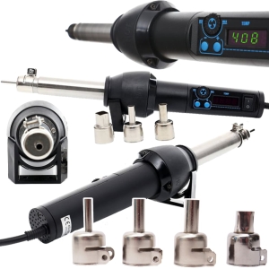 ZGRZEWARKA DO PLASTIKU TWORZYWA 650W LUTOWNICA LED