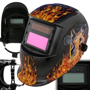 PRZYŁBICA SPAWALNICZA SAMOŚCIEMNIAJĄCA 42X92MM Z REGULACJĄ MMA MIG MAG TIG