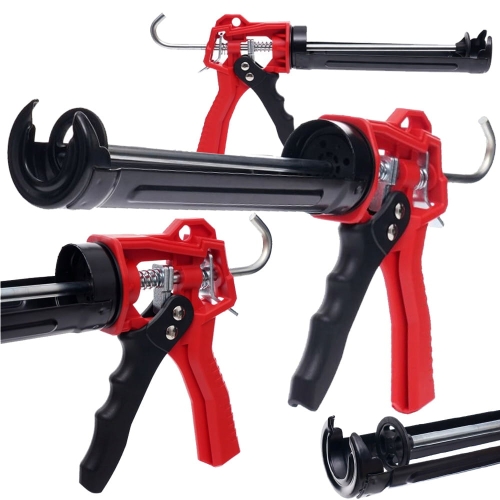 WYCISKACZ PISTOLET DO SILIKONU KLEJU MAS FUG 300ML KD10720