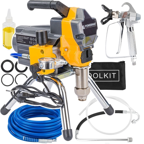 AGREGAT MALARSKI HYDRODYNAMICZNY 230V/50Hz Z POMPĄ TŁOKOWĄ 1300W 230 BAR