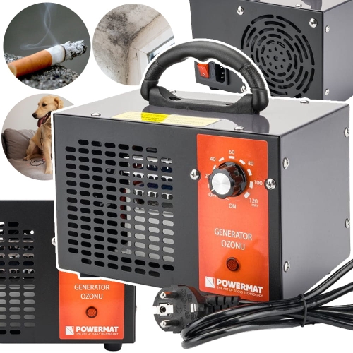 GENERATOR OZONU MOCNY 120W OZONATOR 36 000 MG/H ozonator + TIMER