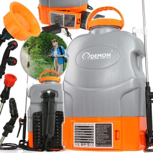 OPRYSKIWACZ OGRODOWY ELEKTRYCZNY PLECAKOWY AKUMULATOROWY 16L MEGA ZESTAW