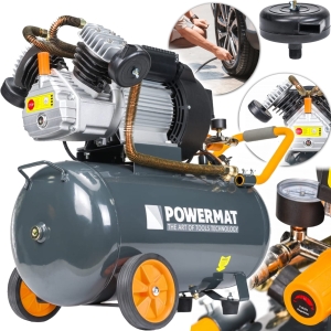 KOMPRESOR OLEJOWY 50L SPRĘŻARKA 3KM 2T 392l/min 230V