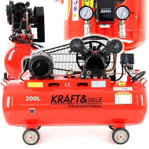 KOMPRESOR OLEJOWY SPRĘŻARKA POWIETRZA 200L 5,9KM/4,3kW 400V 2-TŁOKI